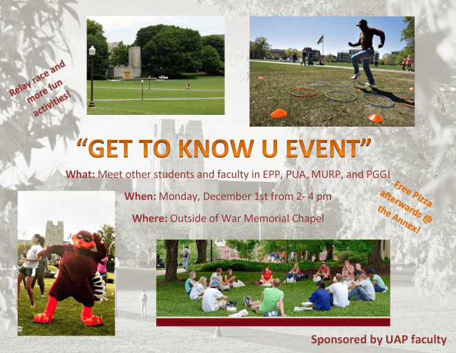 UAP Get to Know U Event