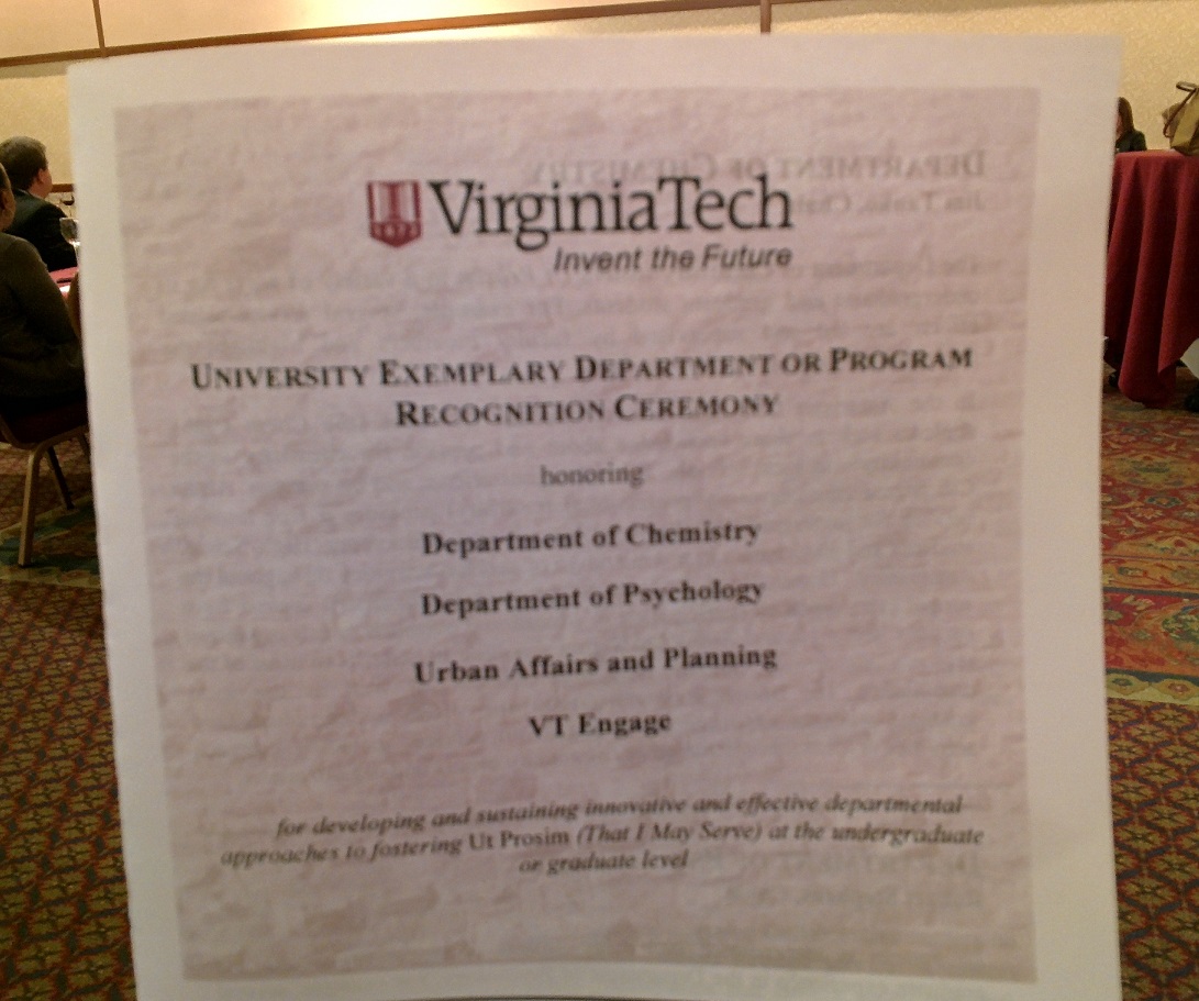 UAP Wins Exemplary Program Award – Ralph P Hall