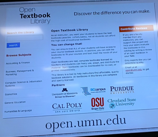 Future of Library Space + Open Textbooks – Ralph P Hall
