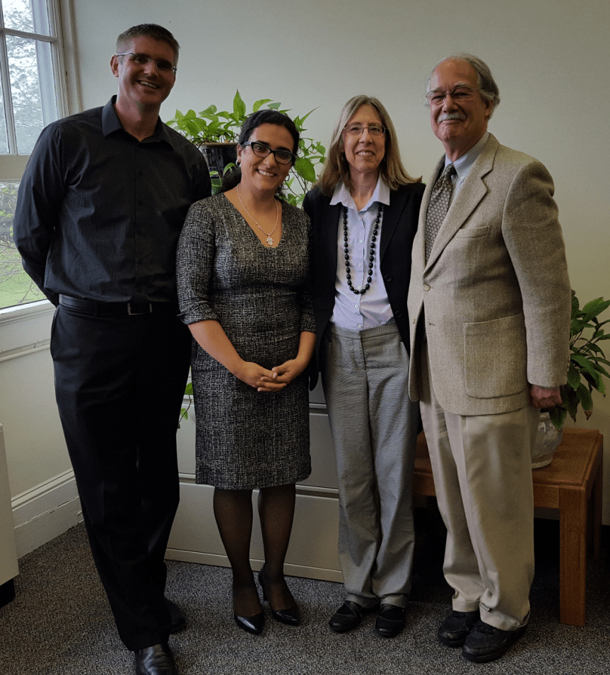 Ralph Hall, Selma Elouardighi, Karen Hult, and Edward Weisband 
